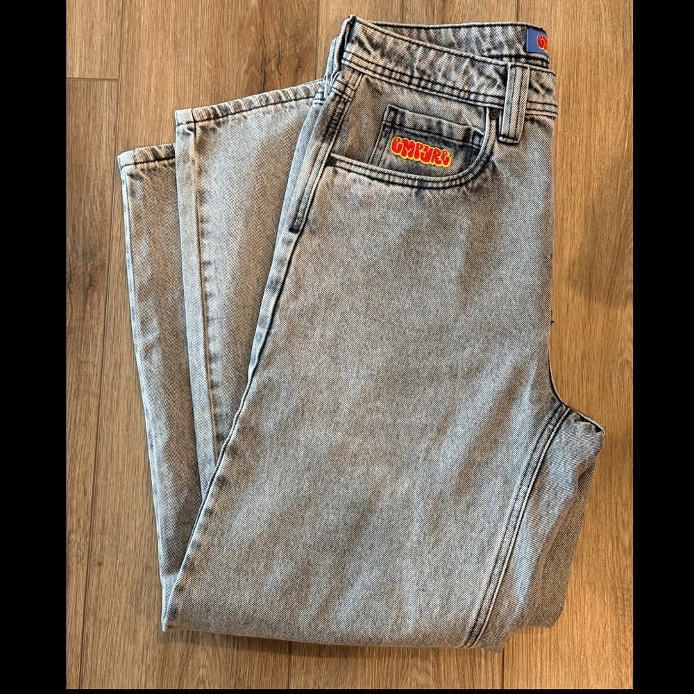 empyre grey wash loose fit skate jeans